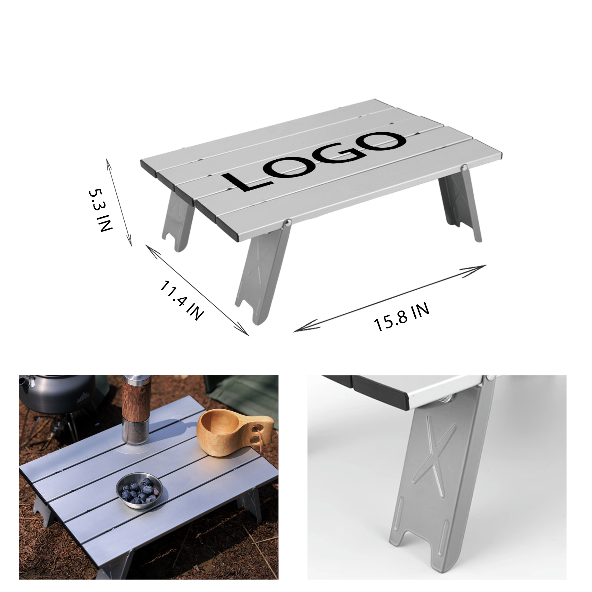 MOQ 10 PCS Durable Outdoor Folding Table 2
