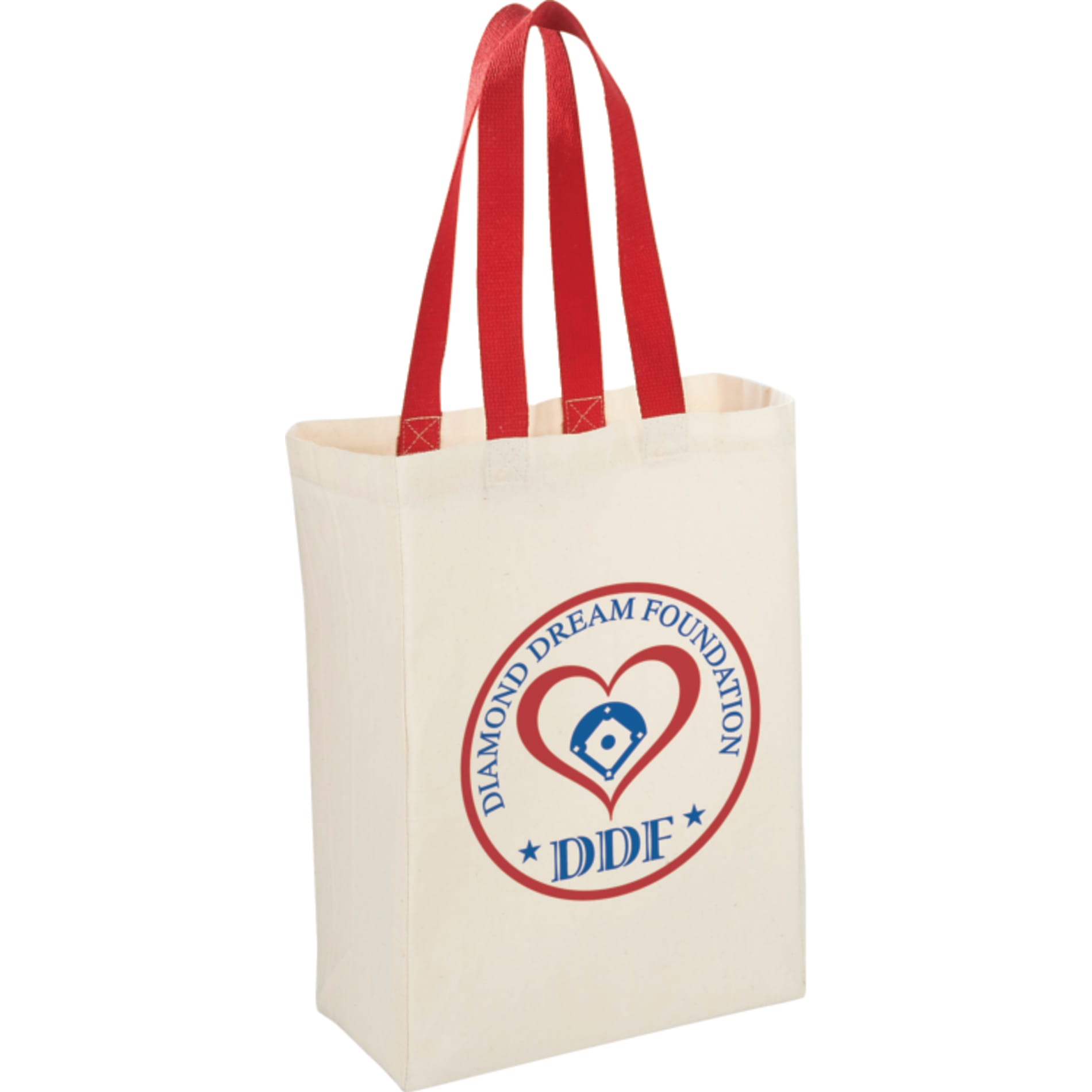 Nebraska 5oz Cotton Canvas Grocery Tote, custom tote bag with logo imprint 75