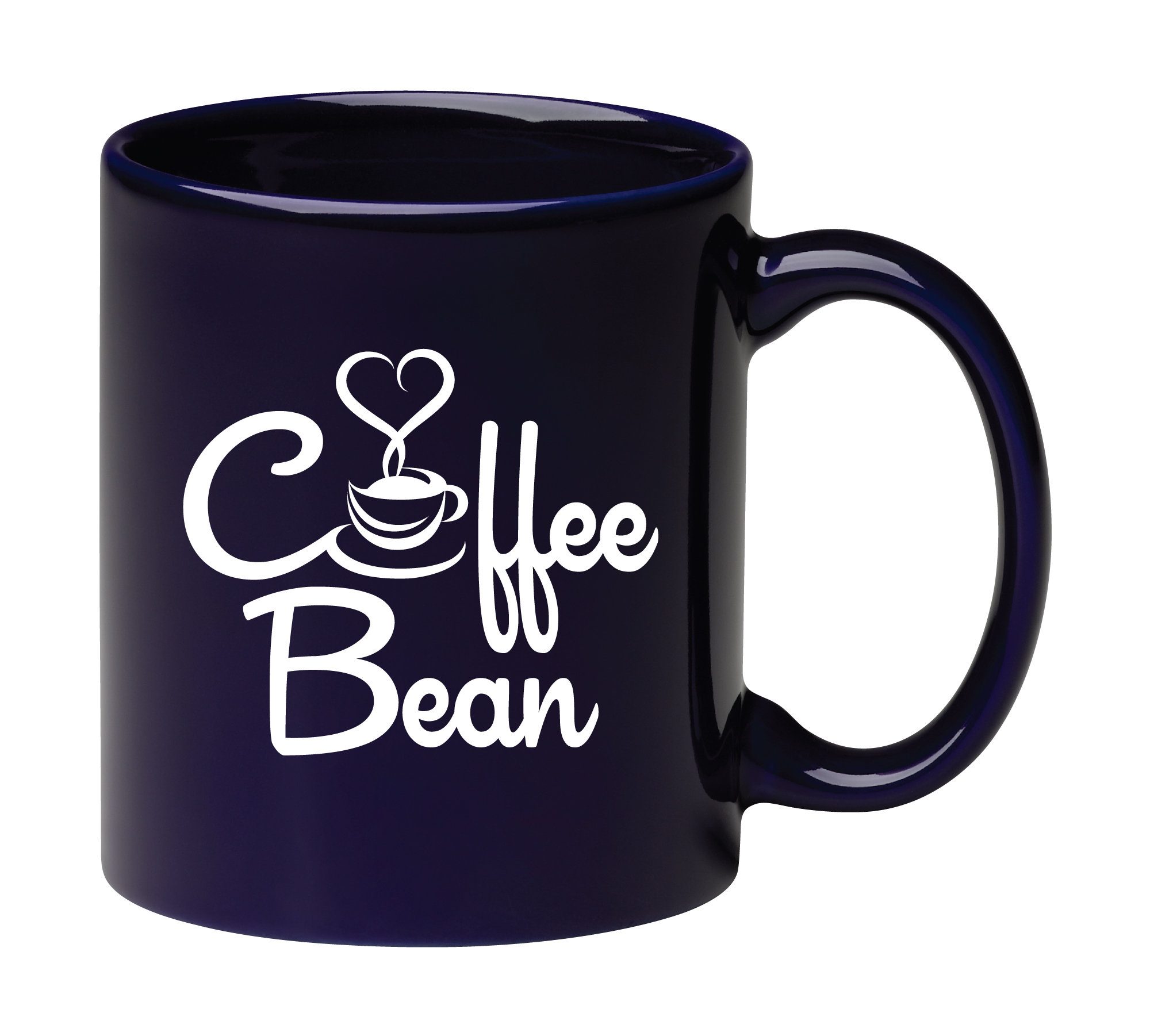 11 oz Cobalt Blue C Handle Mug