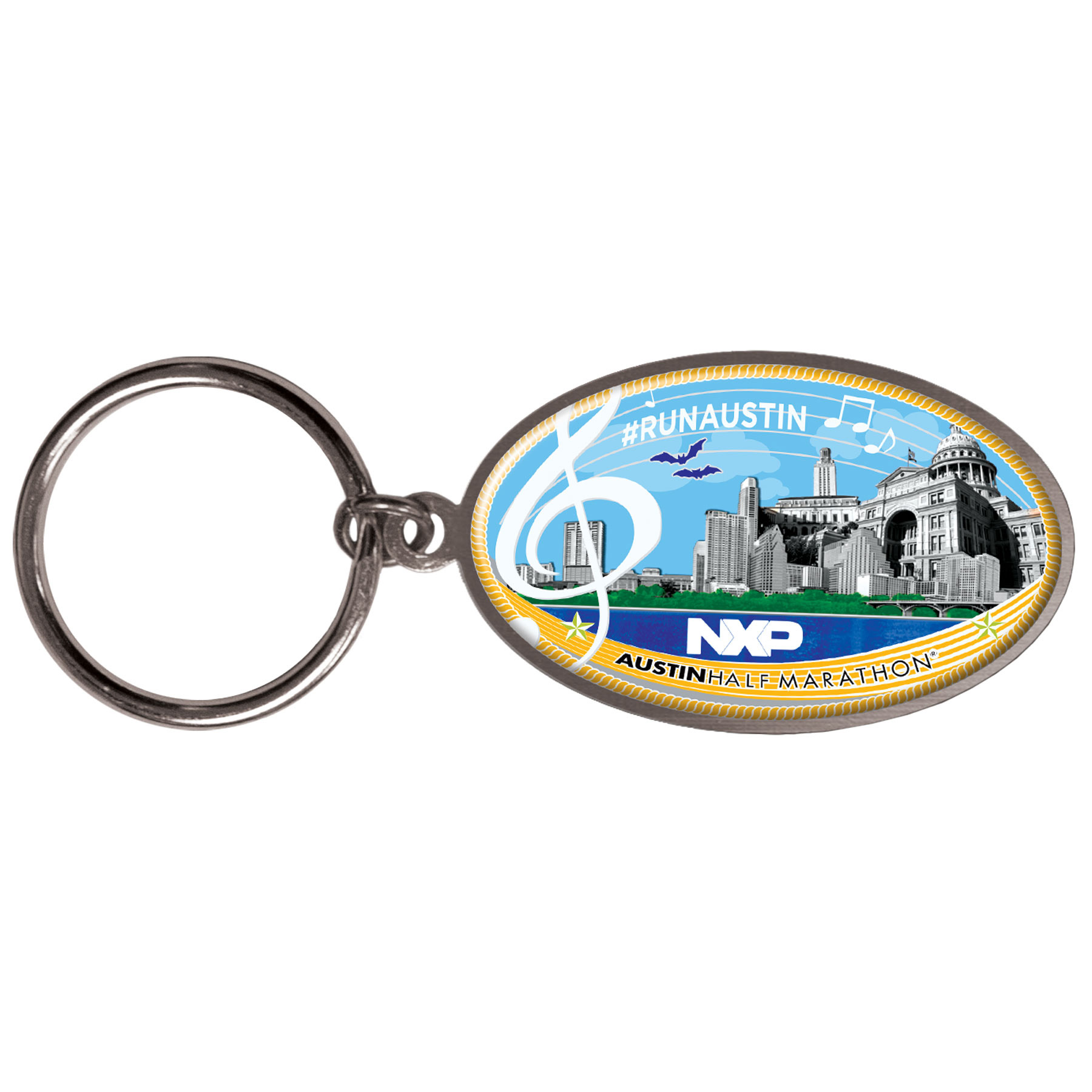 Digistock Keychains: 1 1/4" W x 1 7/8" H 1