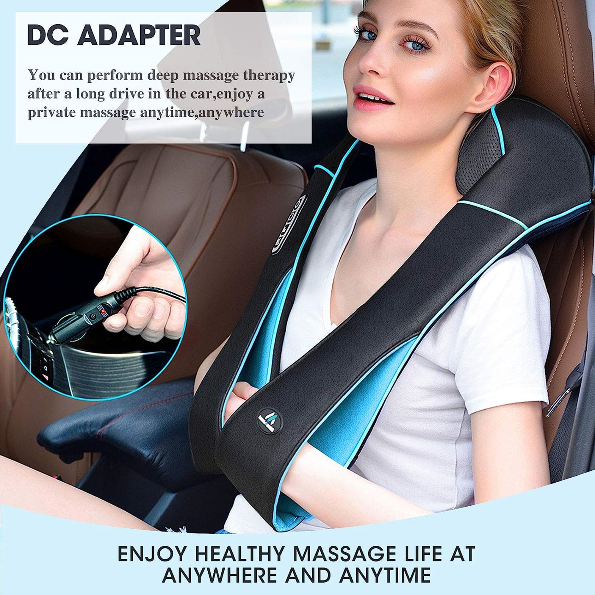Electric Hating Massager For Neck And Shoulder 1