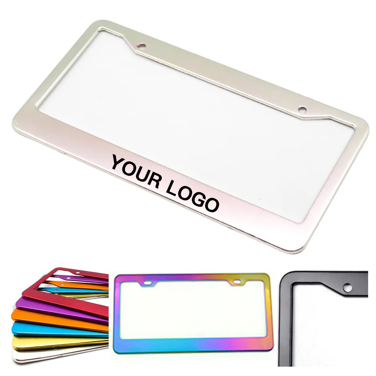 Full Color Print Vehicle Plate Frame 7