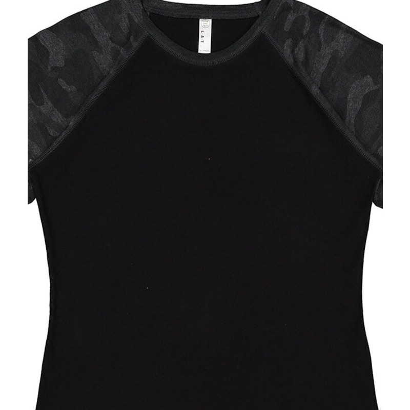 LAT Ladies'' Baseball T-Shirt 10