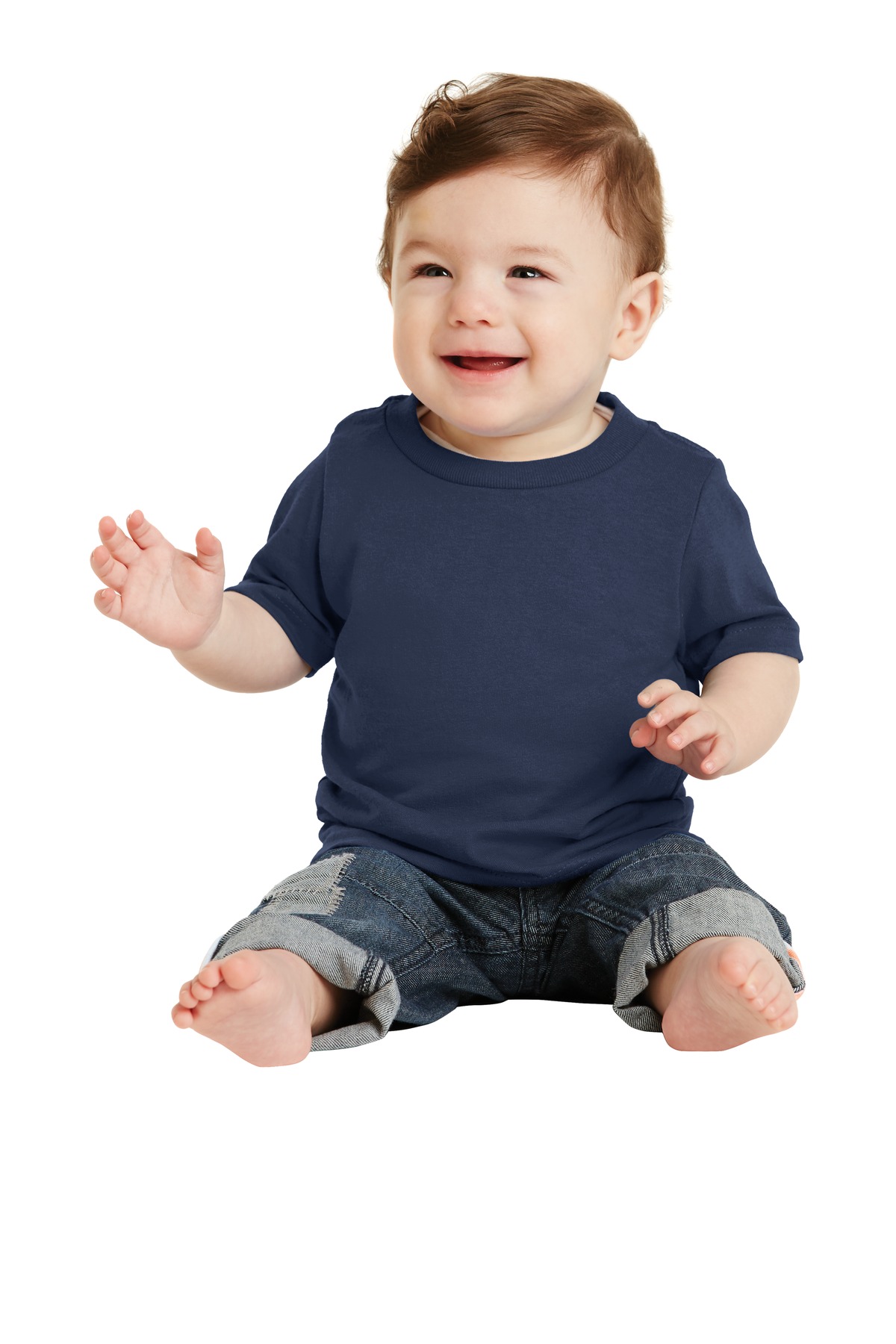 Port & Company® Infant Core Cotton Tee 18