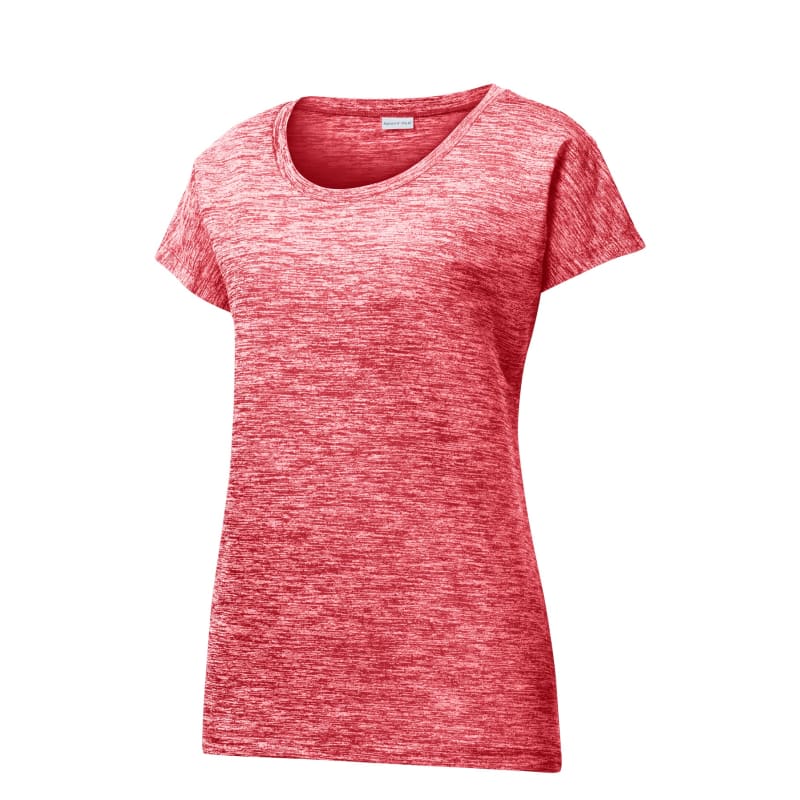 Sport-Tek Women's PosiCharge Electric Heather Sporty Tee. 58