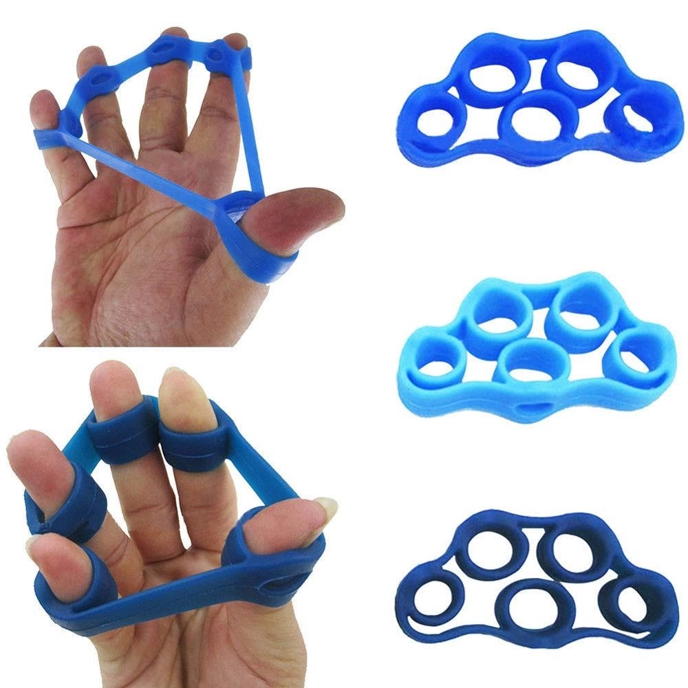 Silicone Finger Grip Strengthener 3