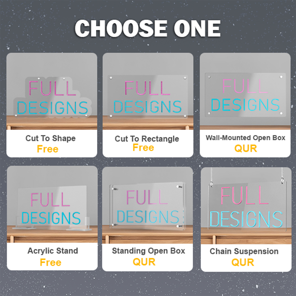 Custom Engraved Neon Signs 10