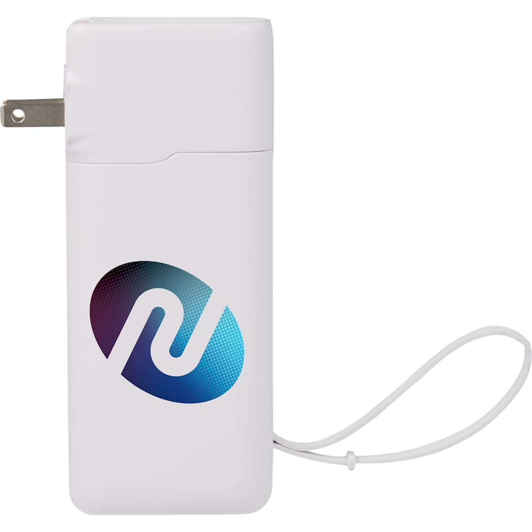 UL Listed 10,000 mAh 20W PD Power Bank with AC Plu 59