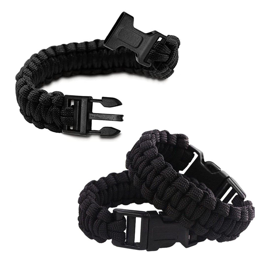 Breast Cancer Paracord Survival Bracelet 12
