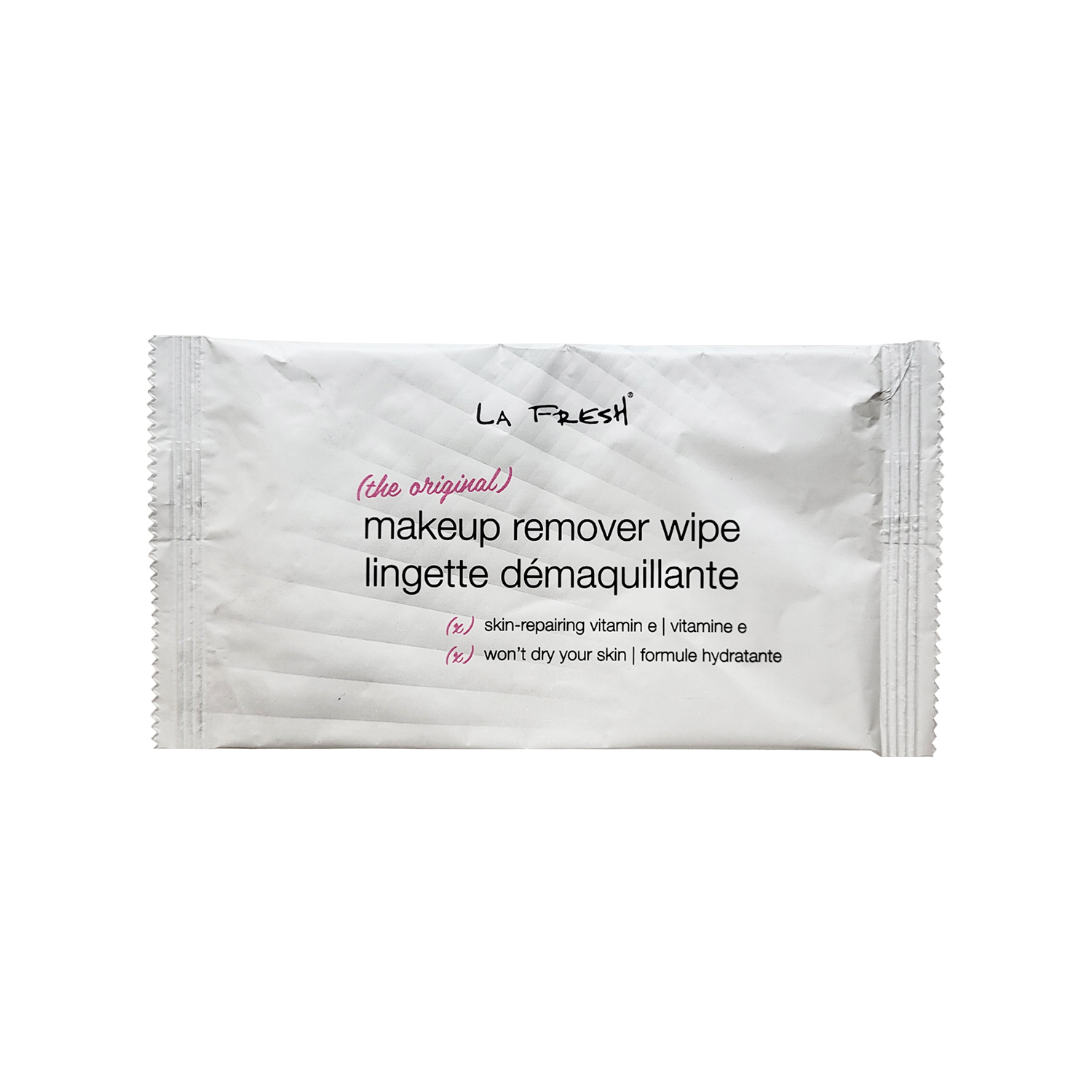 La Fresh Makeup Remover Wipe White Packaging 2