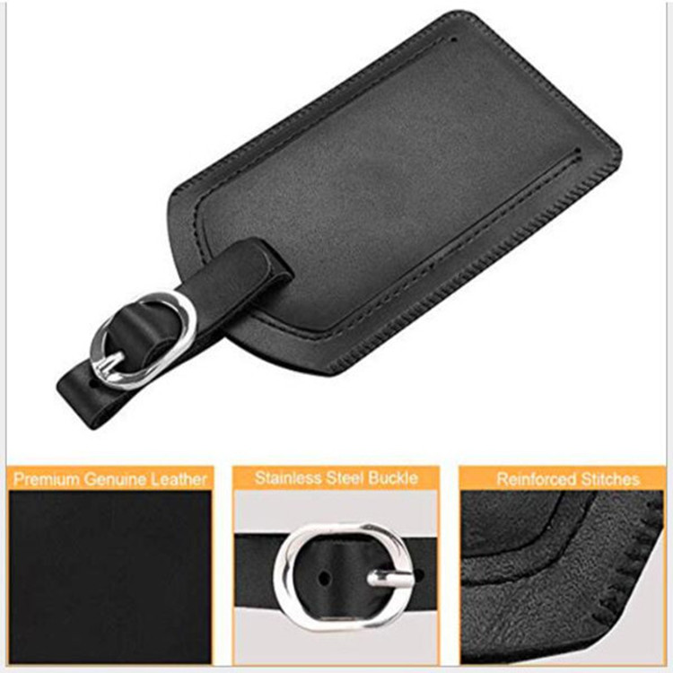 Leather Luggage Tag