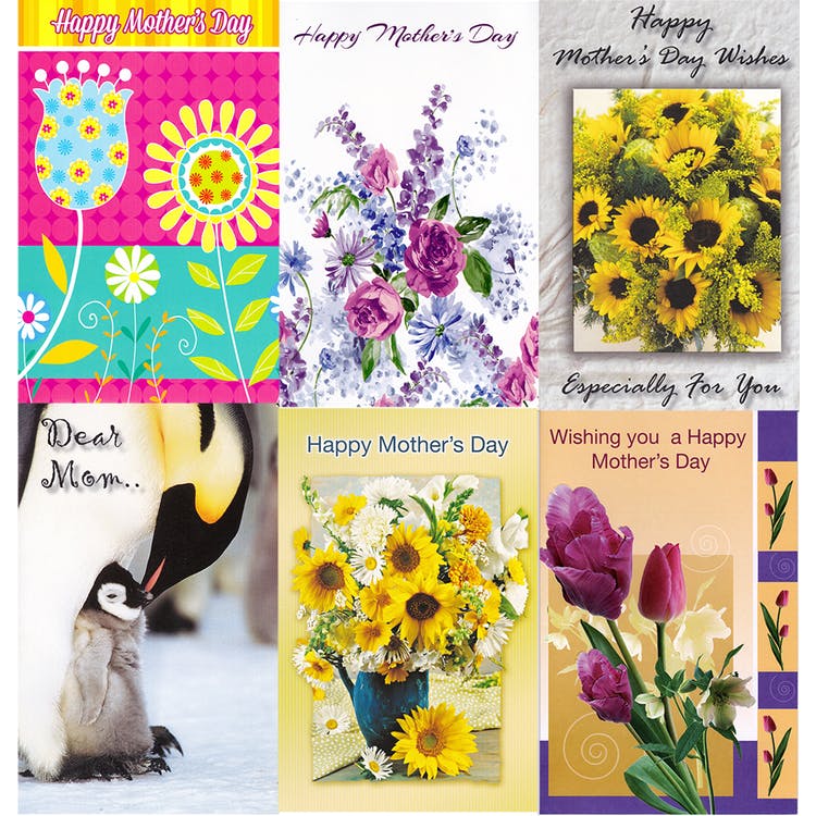 Mother's Day Cards - Assorted 5"x7.75" 2