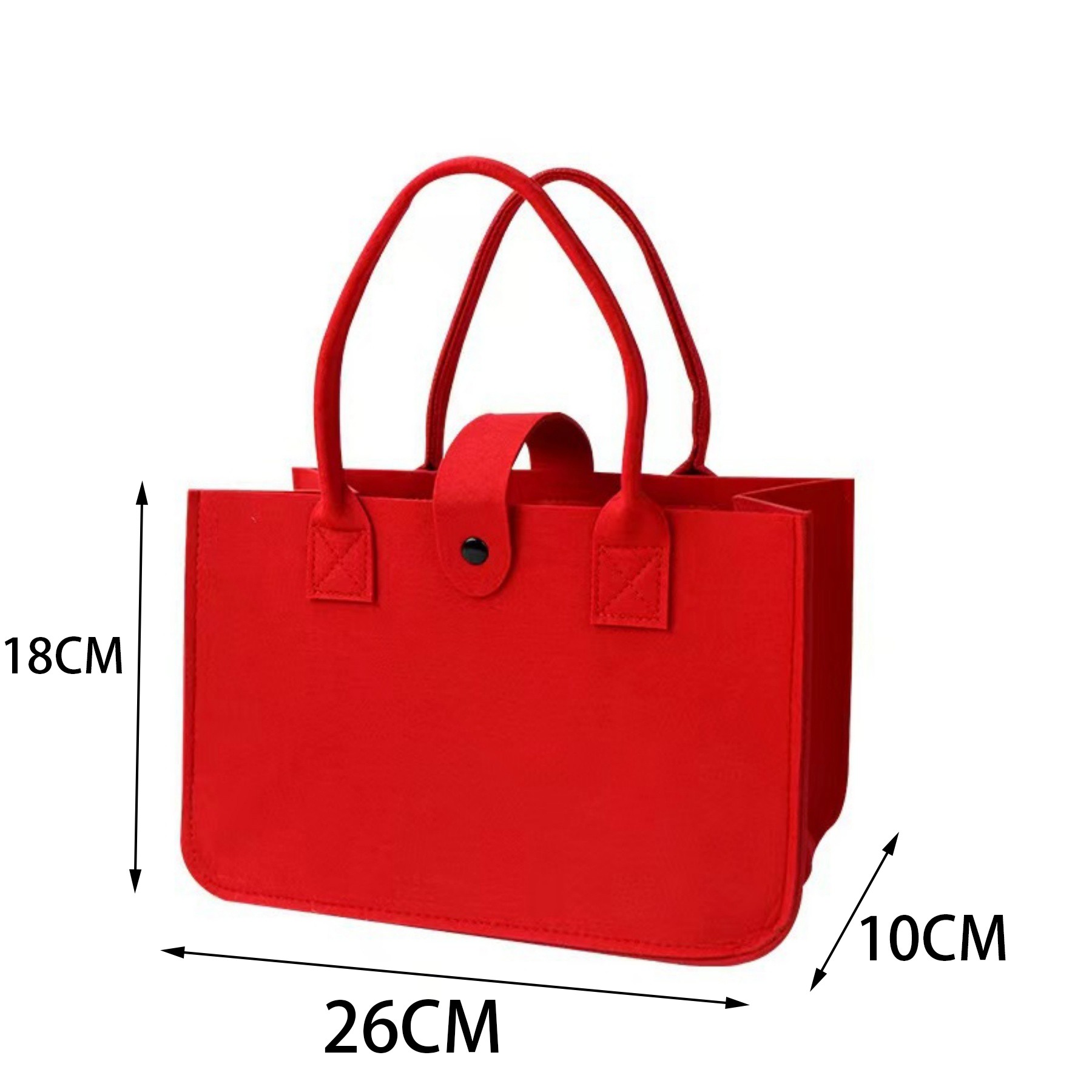 Felt Tote Bag, custom tote bag with logo imprint 6