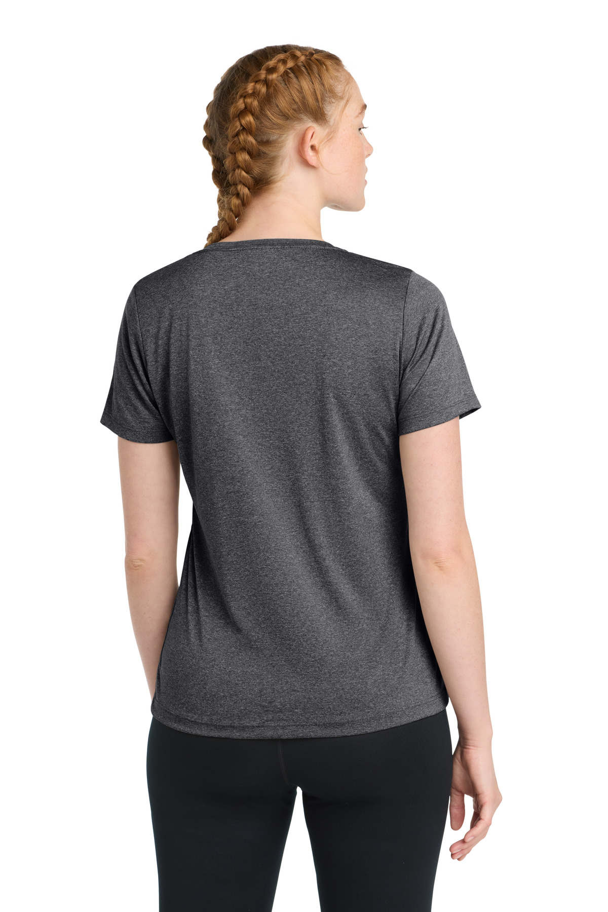 Sport-Tek Women's Heather Contender Scoop Neck Tee. LST360 28