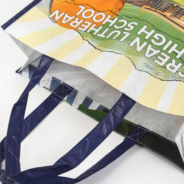 Reusable RPET Laminated Grocery Shopping bag 7