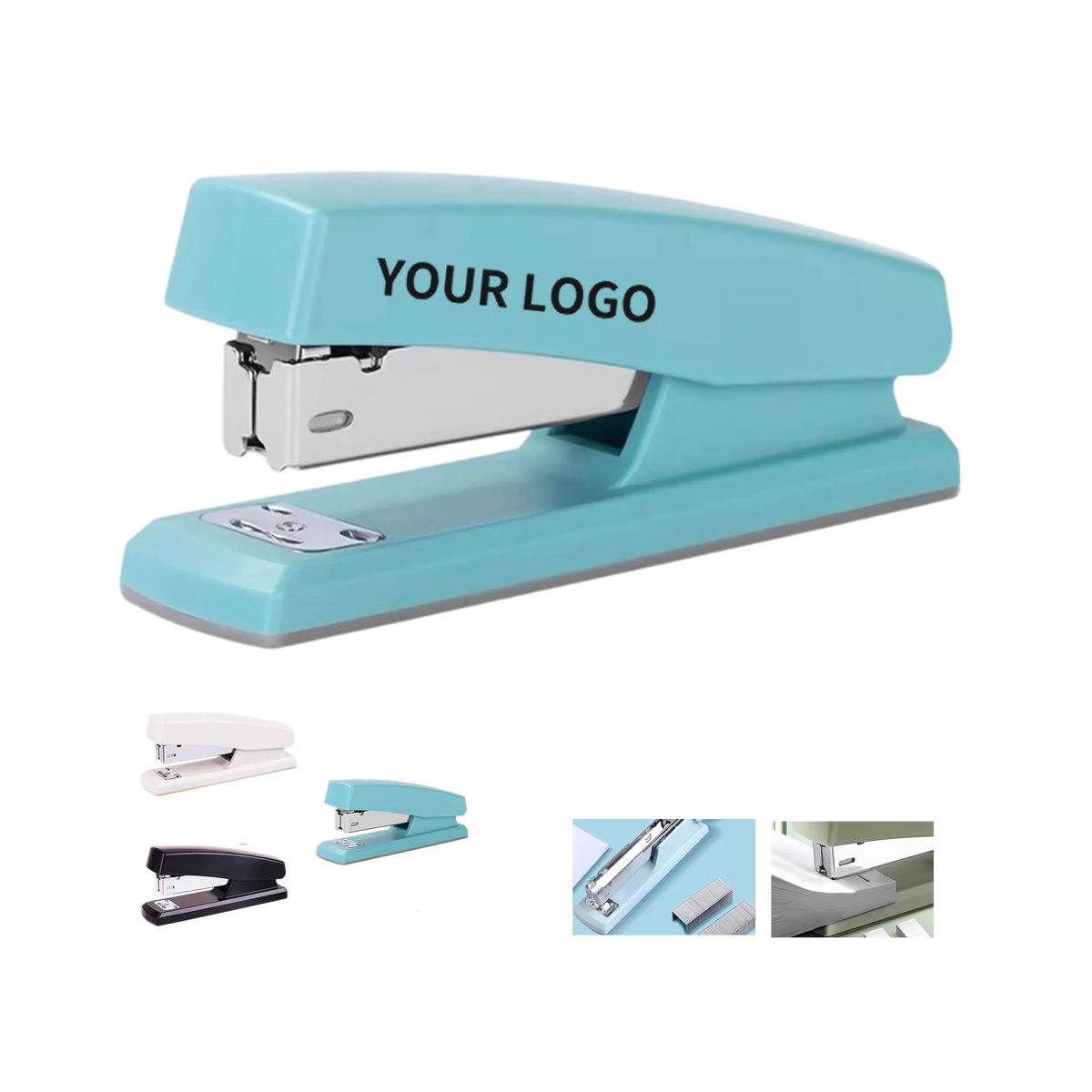 Plastic Office Stapler with Smooth Binding Mechanism 6