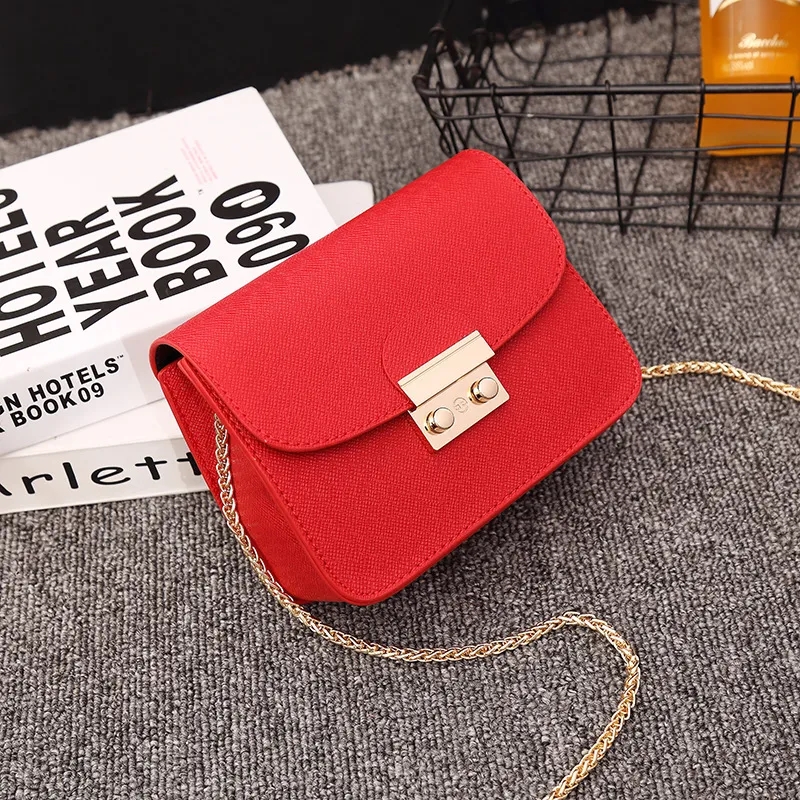 Simple chain trend one-shoulder crossbody bag 2