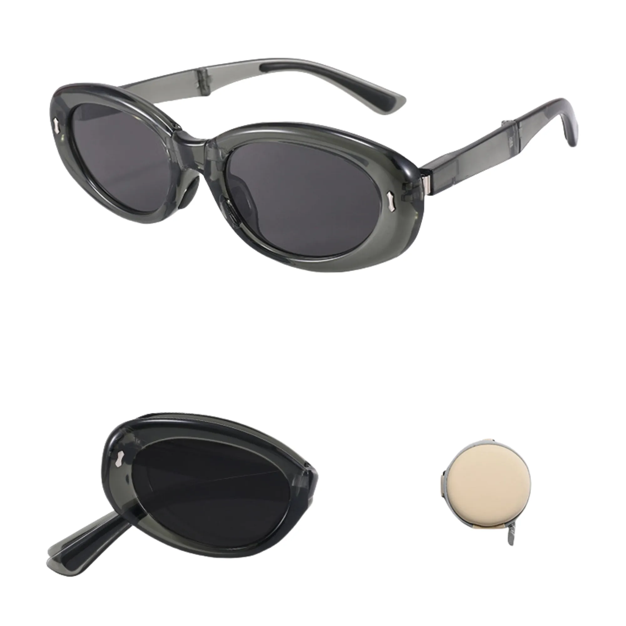 UV Protection Cat-Eye Foldable Shades Fashion Sunglasses 11