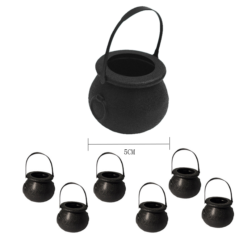 Halloween Mini Black Witch Cauldron 2