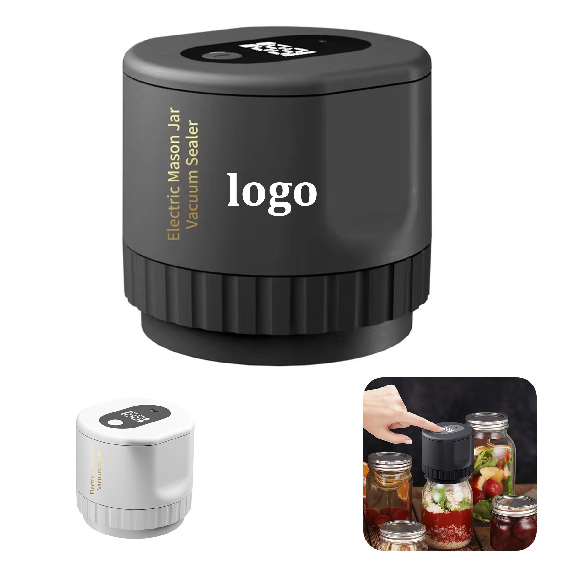 Electric Mason Jar Vacuum Sealer Kit