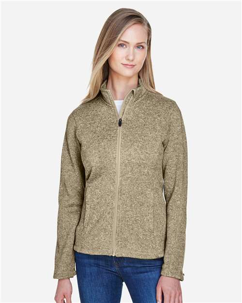 Women's Bristol Full-Zip Sweater Fleece Jacket - DG793W 2