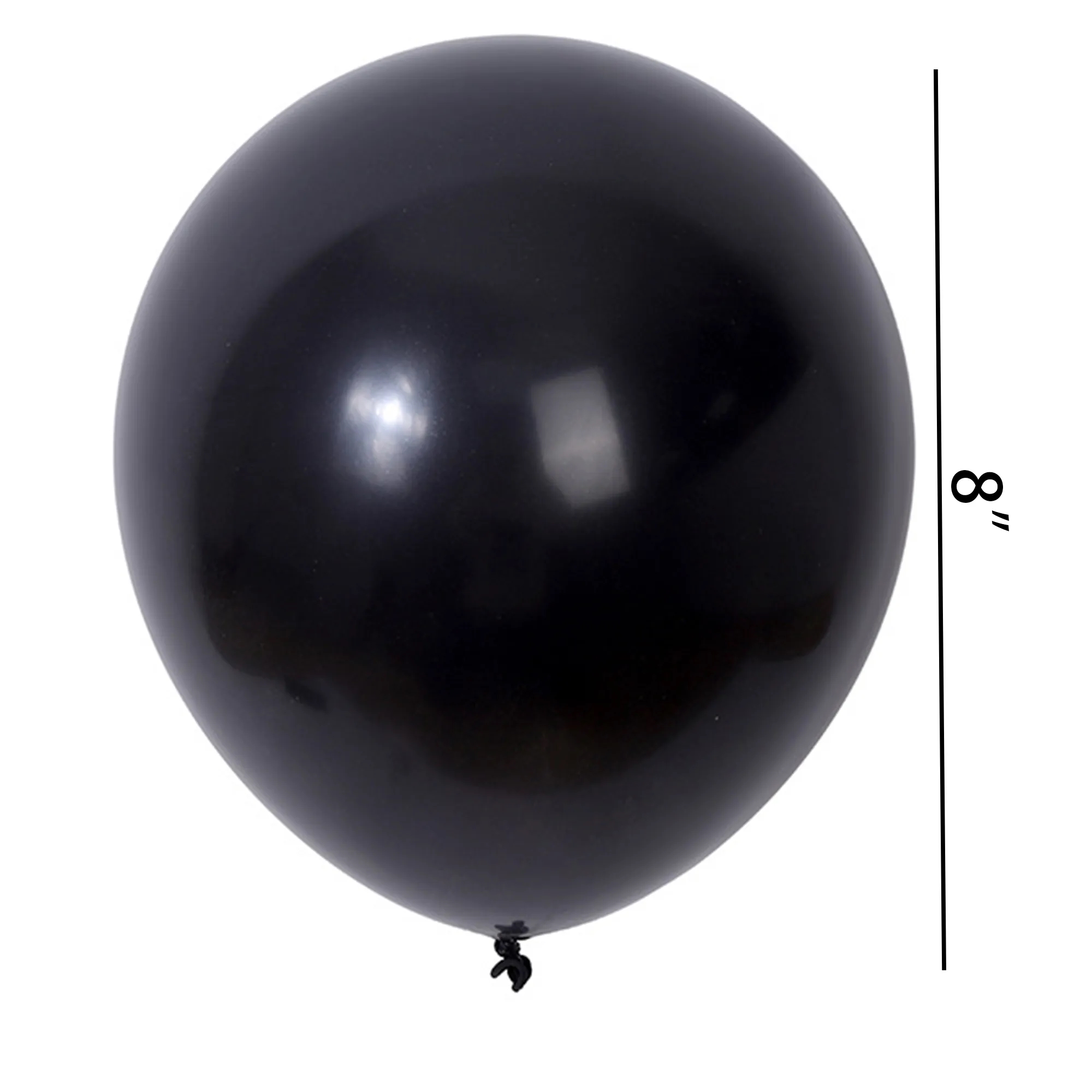 8"Dia Customizable Round Rubber Decoration Balloons 2