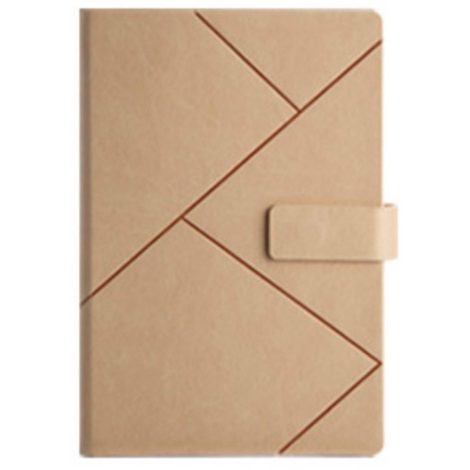 PU Magnetic Buckle Notebook W/ Pen Holder 10