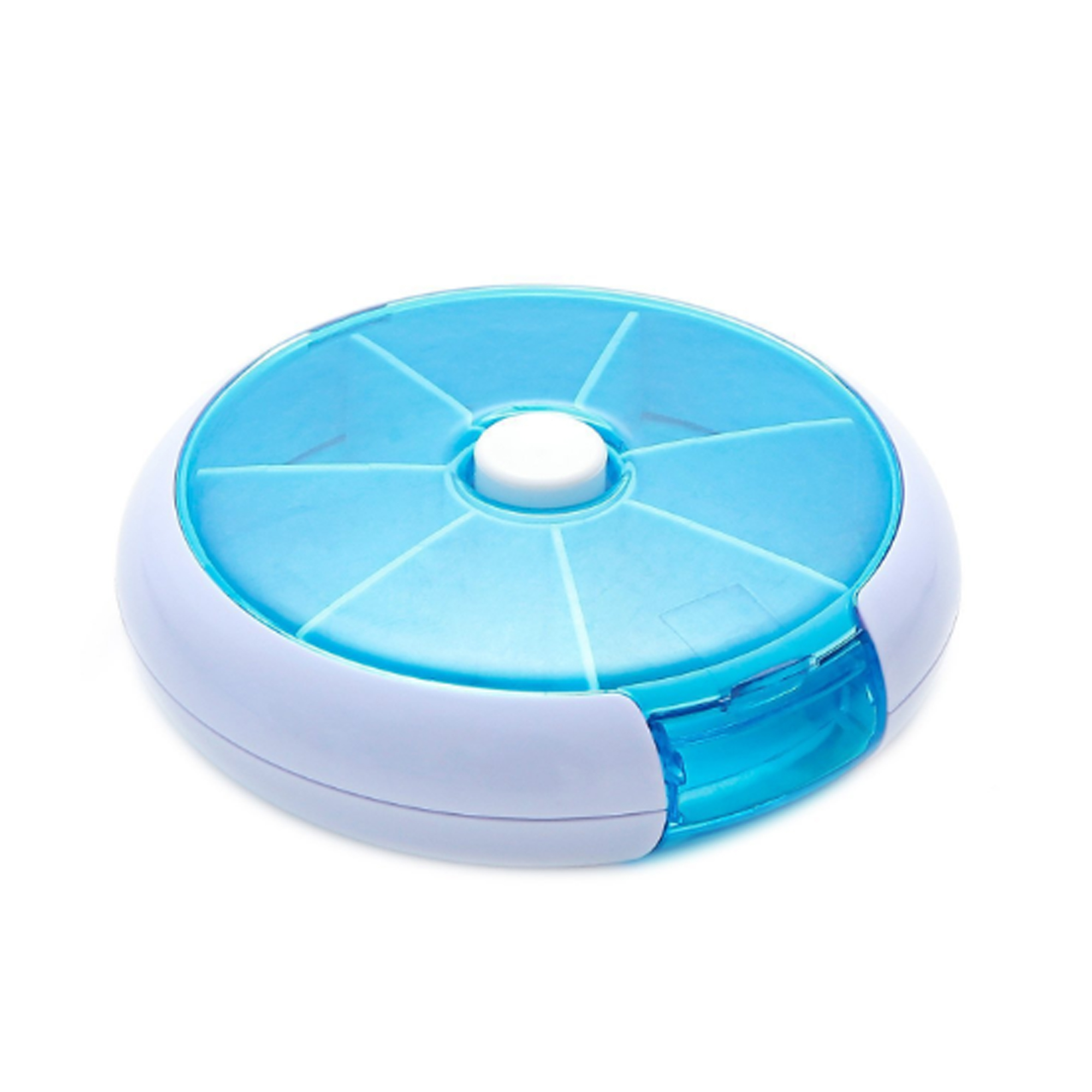 Days Round Rotating Pill Box 4