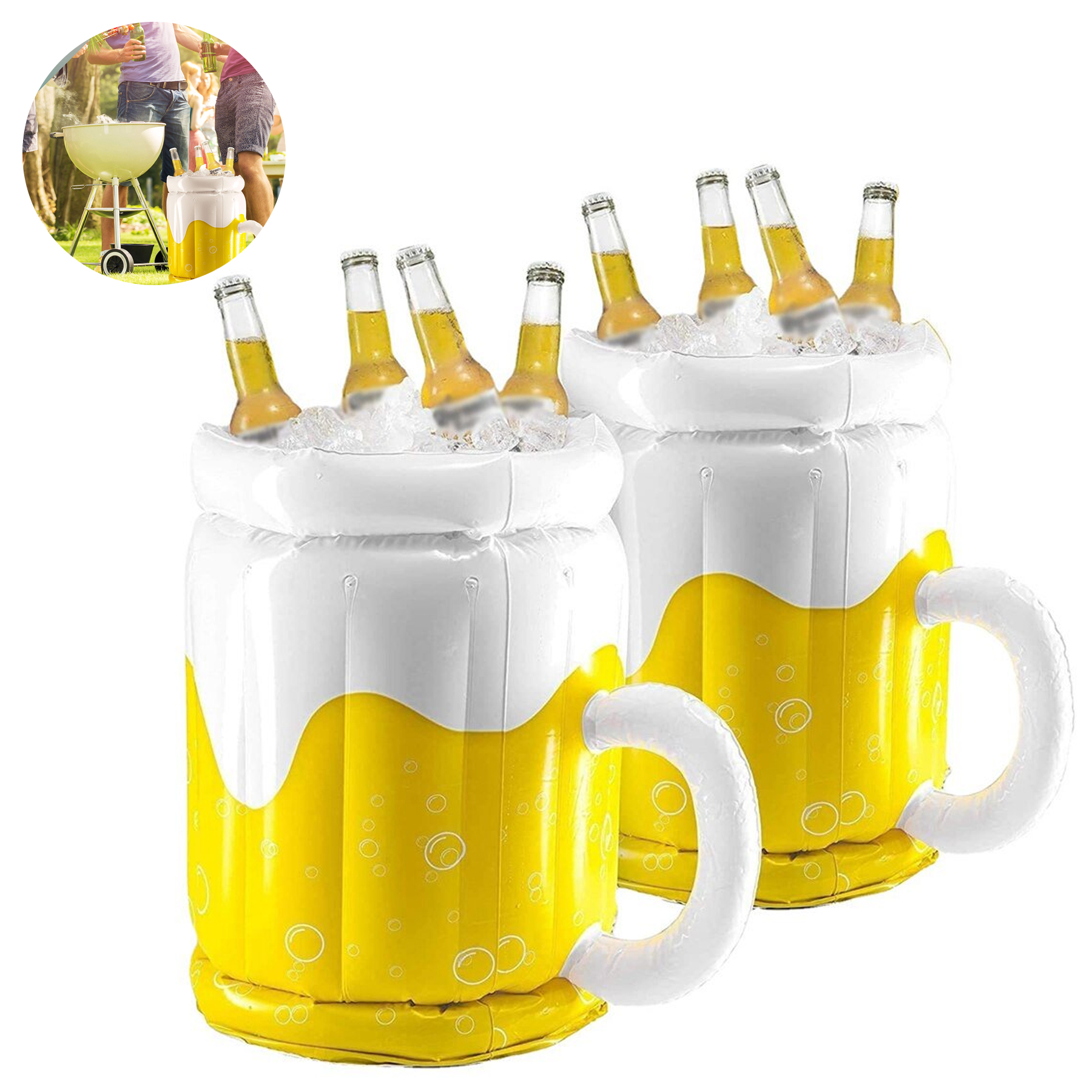 Inflatable Ice Bucket Beer Mug 1