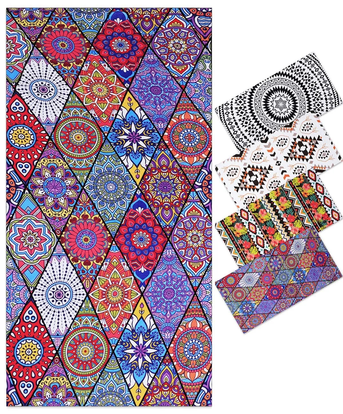 Full Color Beach Towel - 31.5'' x 63'' 2