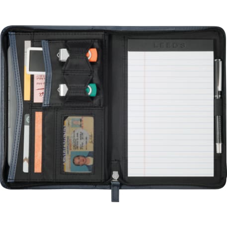 FSC® Mix Pedova™ Jr. Zippered Padfolio 13
