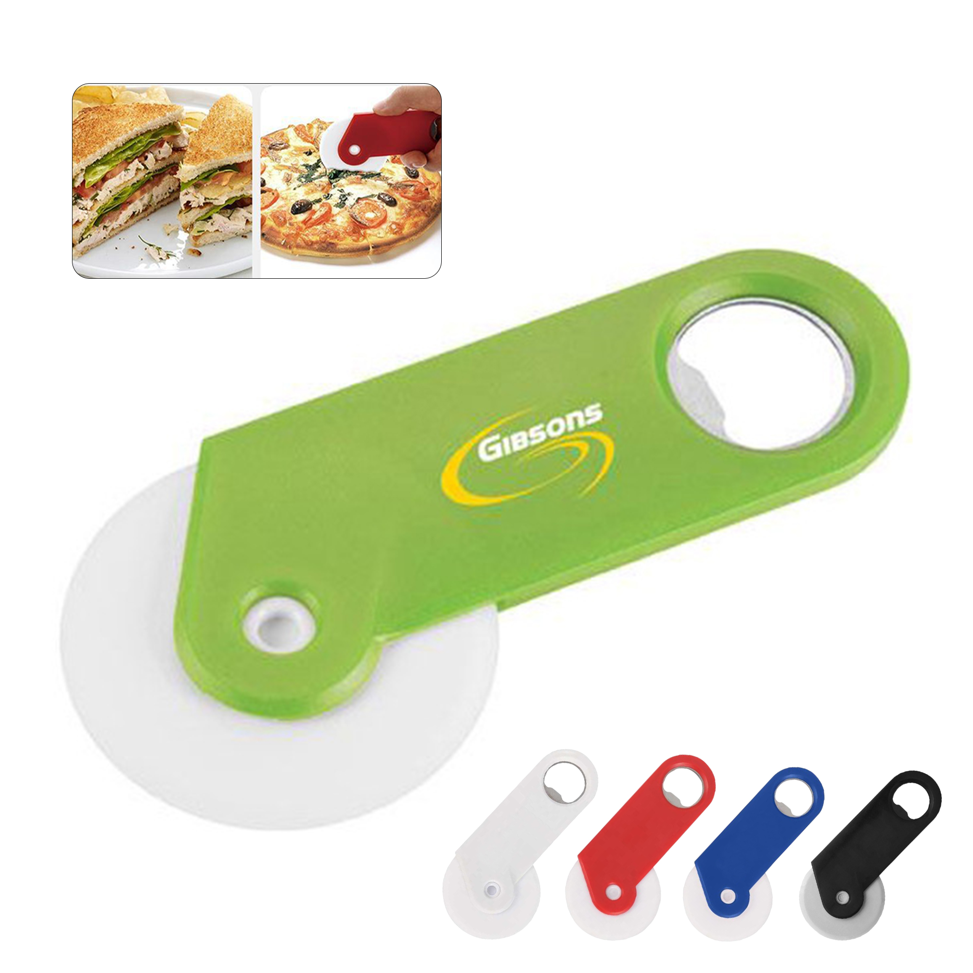 Colorful PP Pizza Cutter 2
