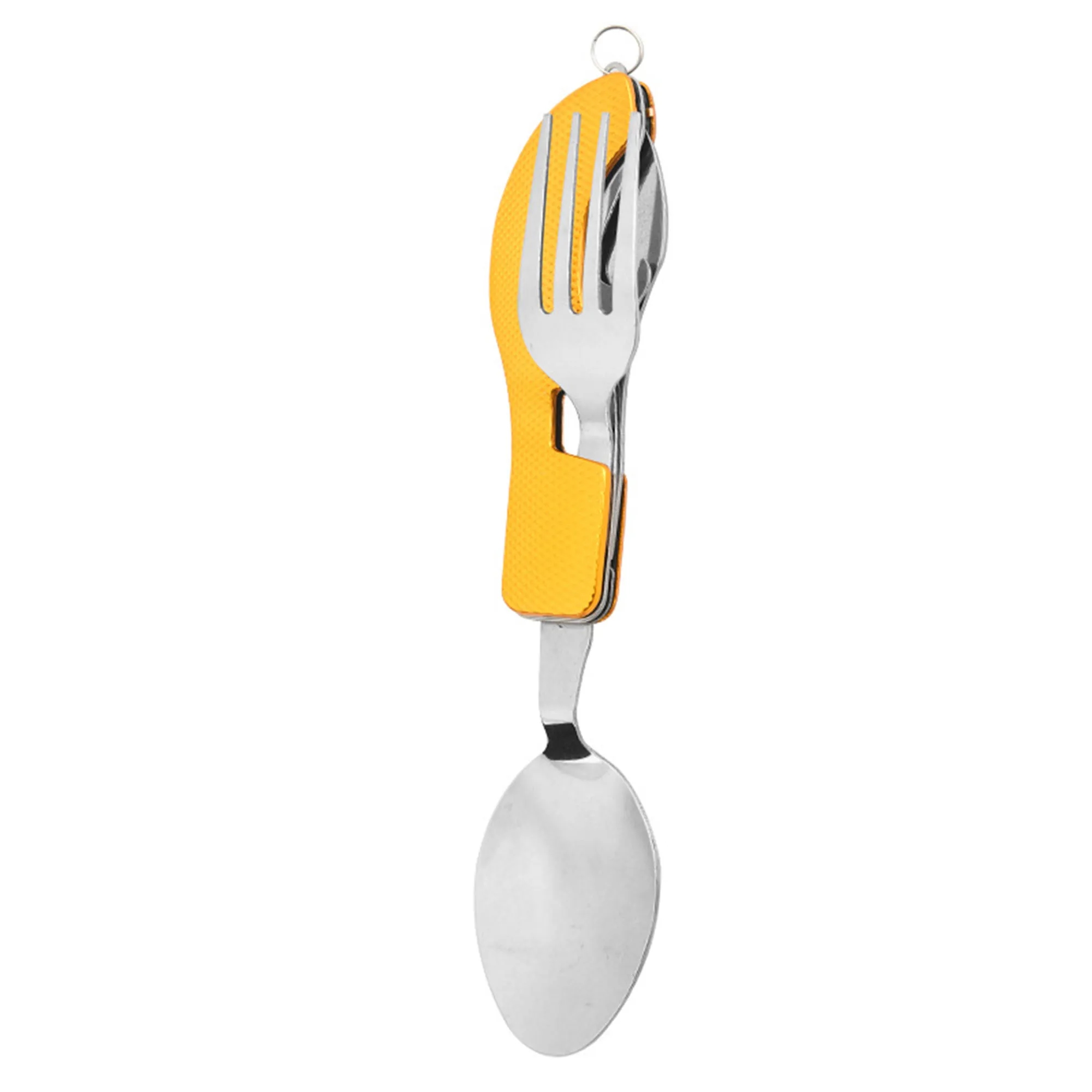 Multifunctional Camping Foldable Spoon Knife and Fork 2