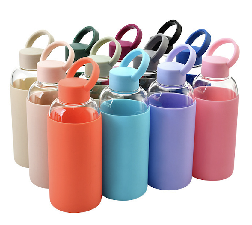 Sports Portable Water Cup With Silicone Cover 4