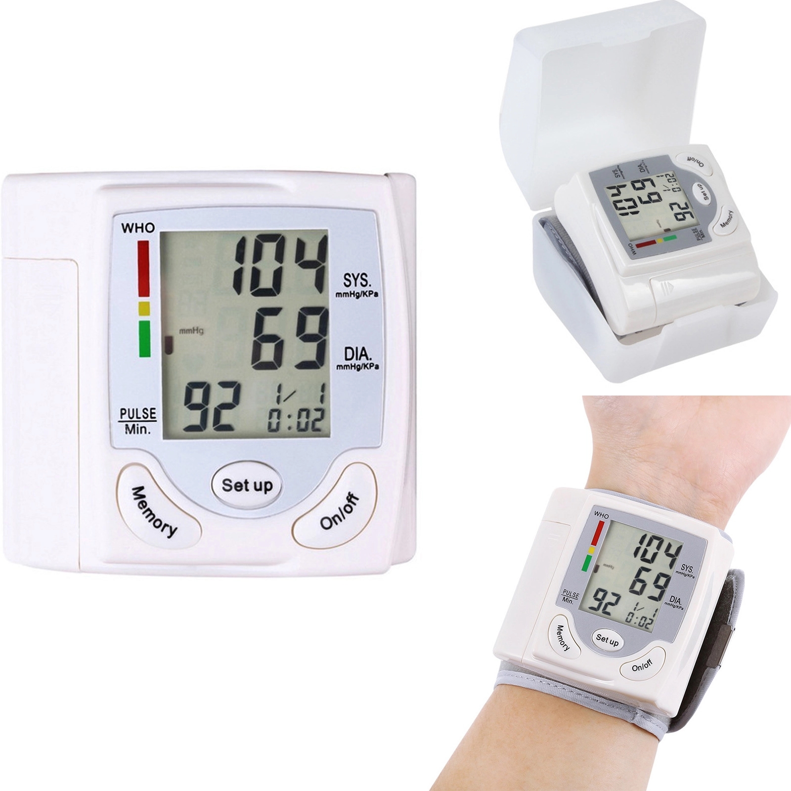 Small MOQ 10pcs Wrist Blood Pressure Monitor Cuff
