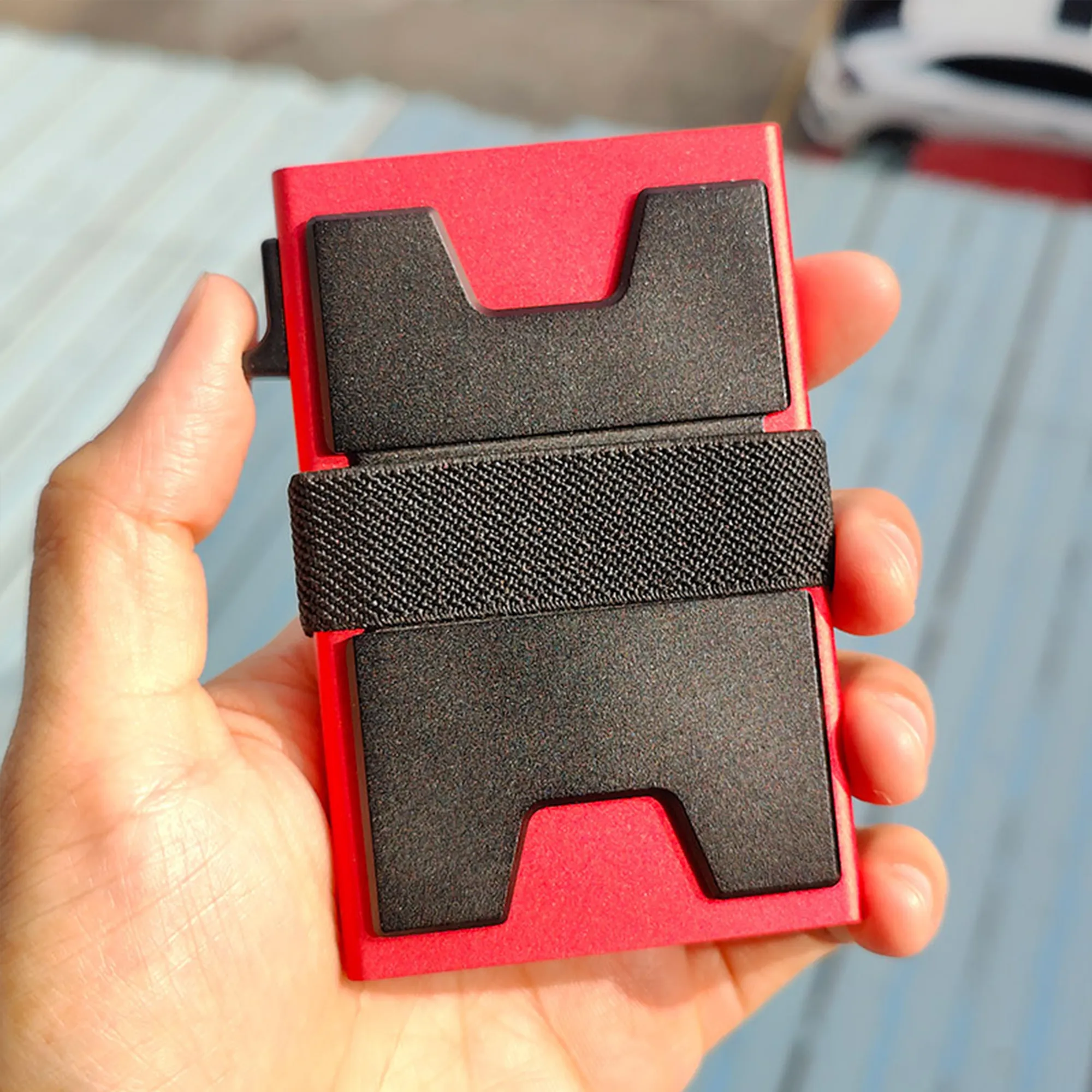 MOQ20 RFID Blocking Card Holder Wallet 5