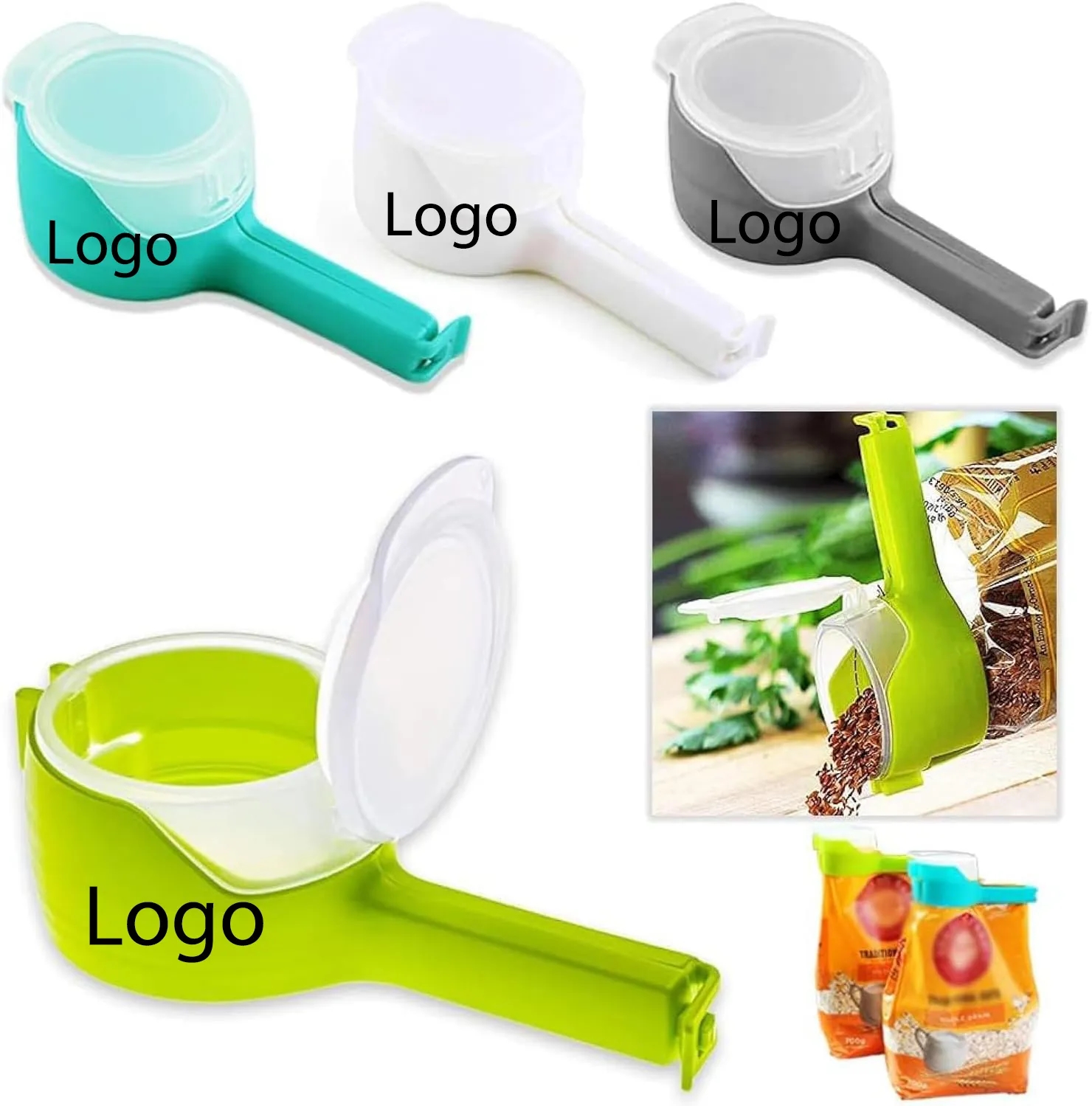 4pcs Bag Clips for Food 7