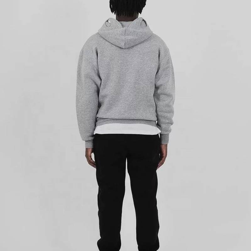 Full Zip Hoodie With Eye Holes, custom hoodie or sweatshirt with logo imprint 4