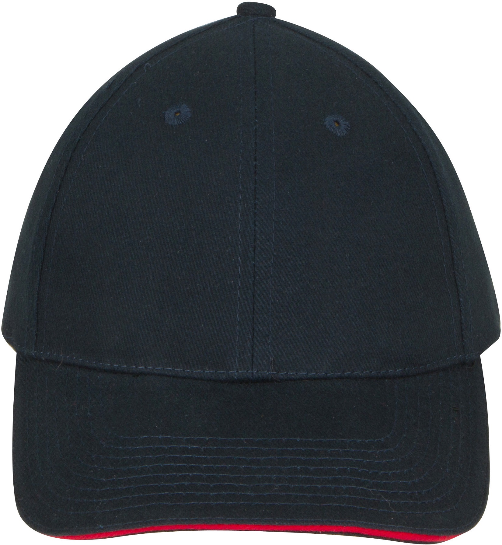 Brushed Heavy Cotton with Sandwich Trim Cap (Domestically Decorated) 28