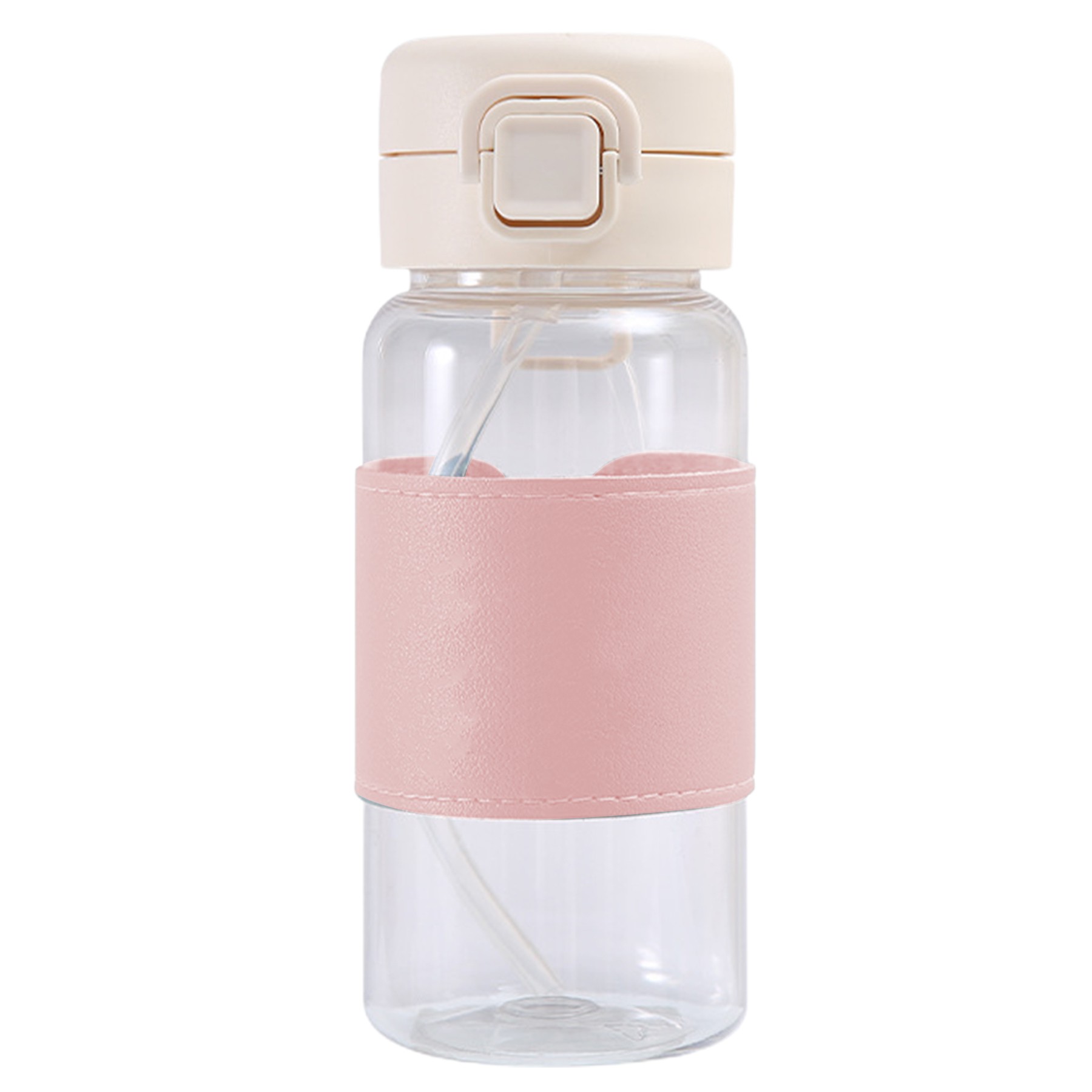 14 Oz Water Bottles W/Straw 5