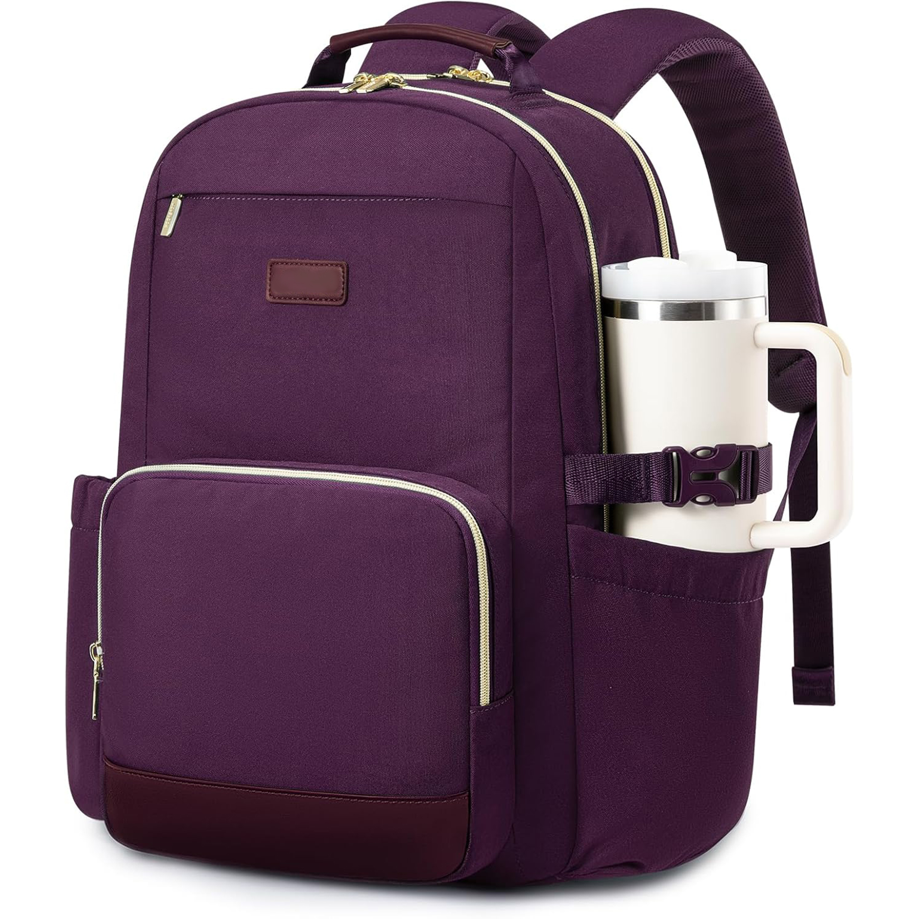 Women College Commuter Laptop Backpack 8