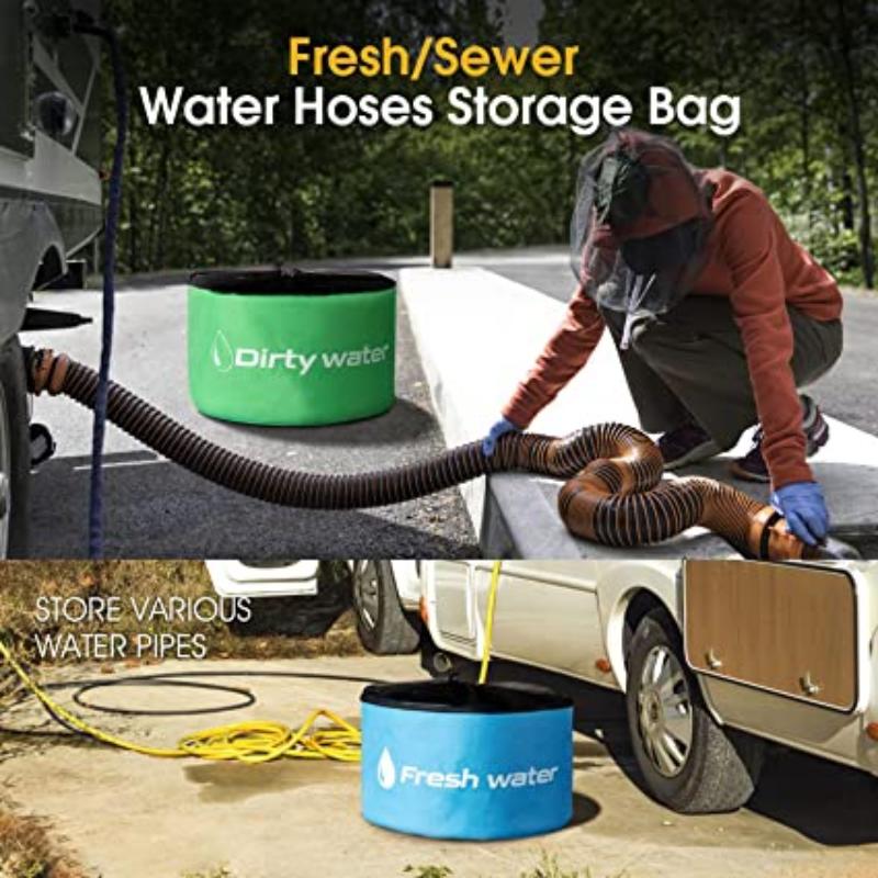 RV Hose Storage Bag of 4 Pack 7