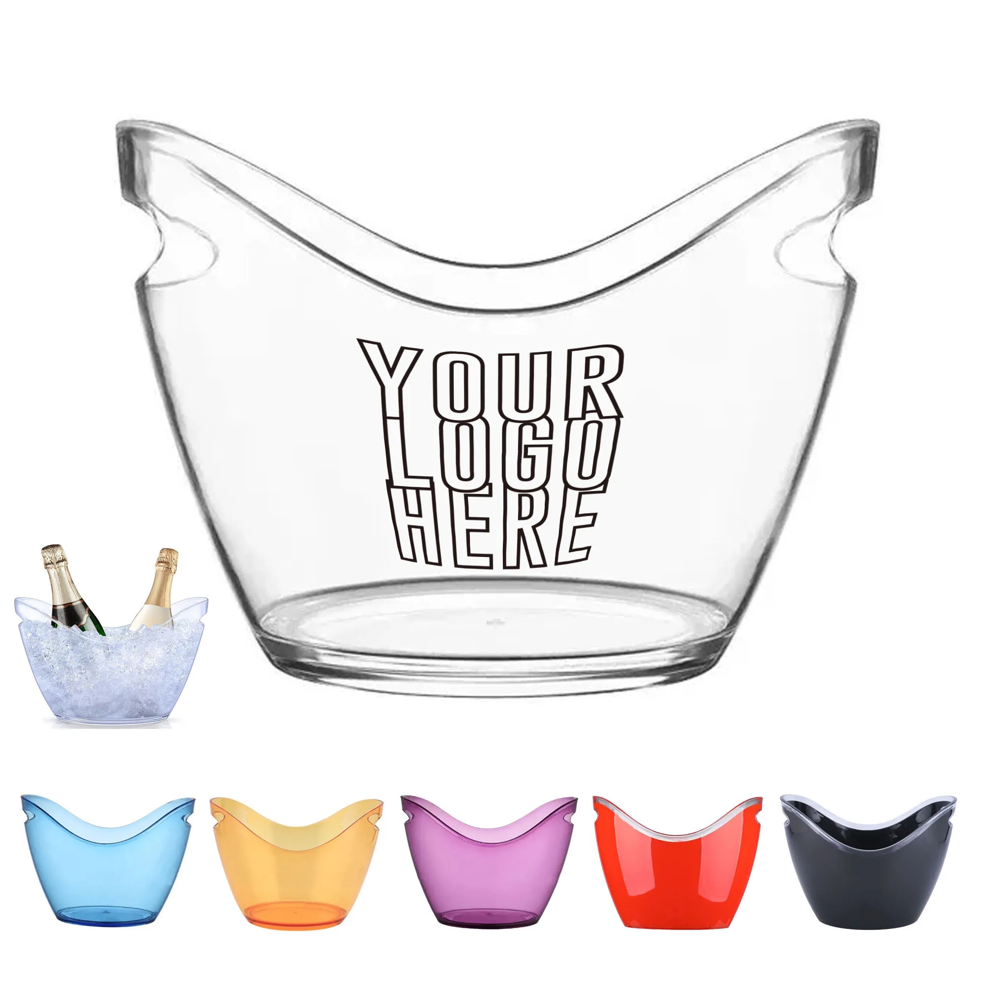 Clear Ice Wine Bucket 8-Liter 5