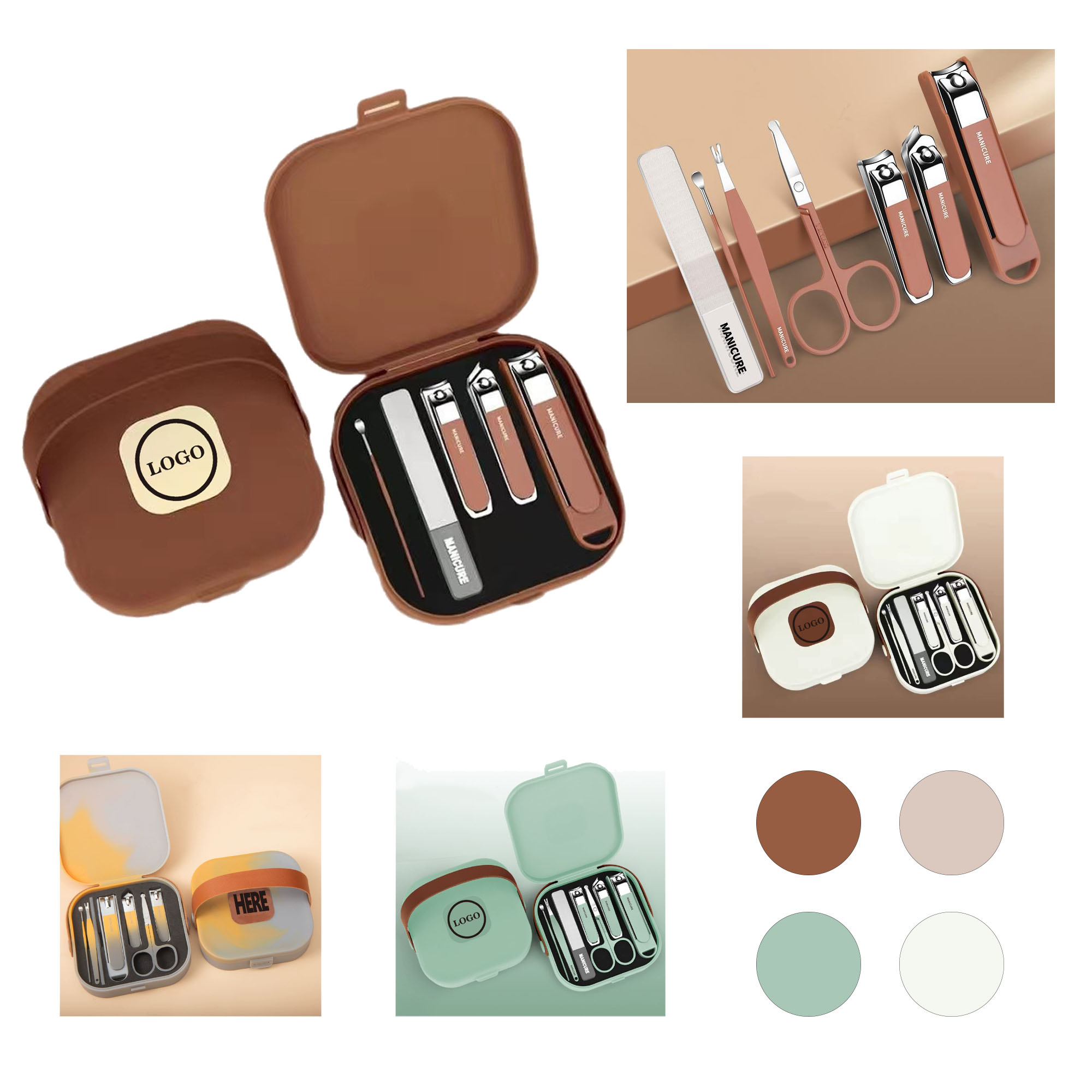 MOQ500 Portable Nail Care Set (7 Pieces) 1