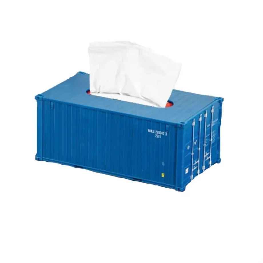 Shipping Container Tissue Box Cover 2