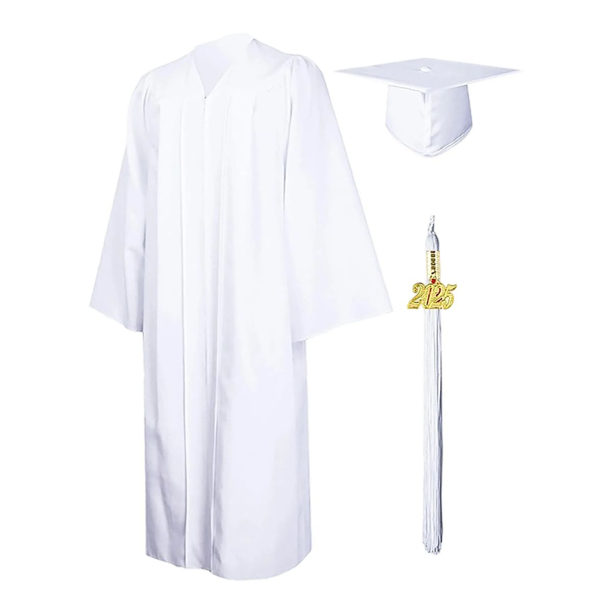 Durable Polyester Graduation Outfit with Tassel Included 9