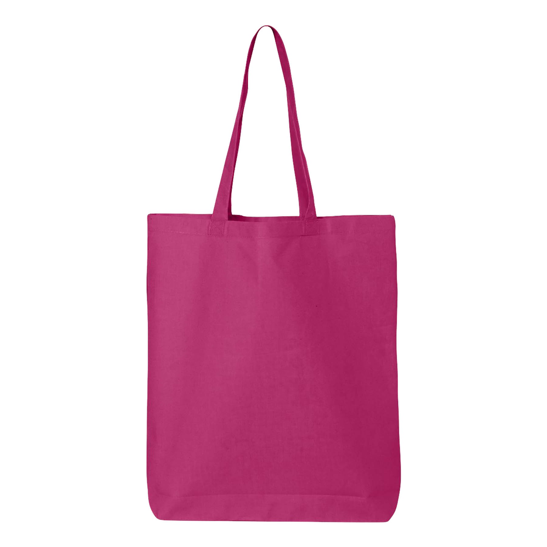6 oz. 100% Cotton Canvas Tote Bag w/Bottom Gusset 41