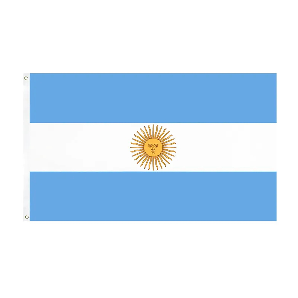 Compact US Flag with Comfortable Grip Handle 35