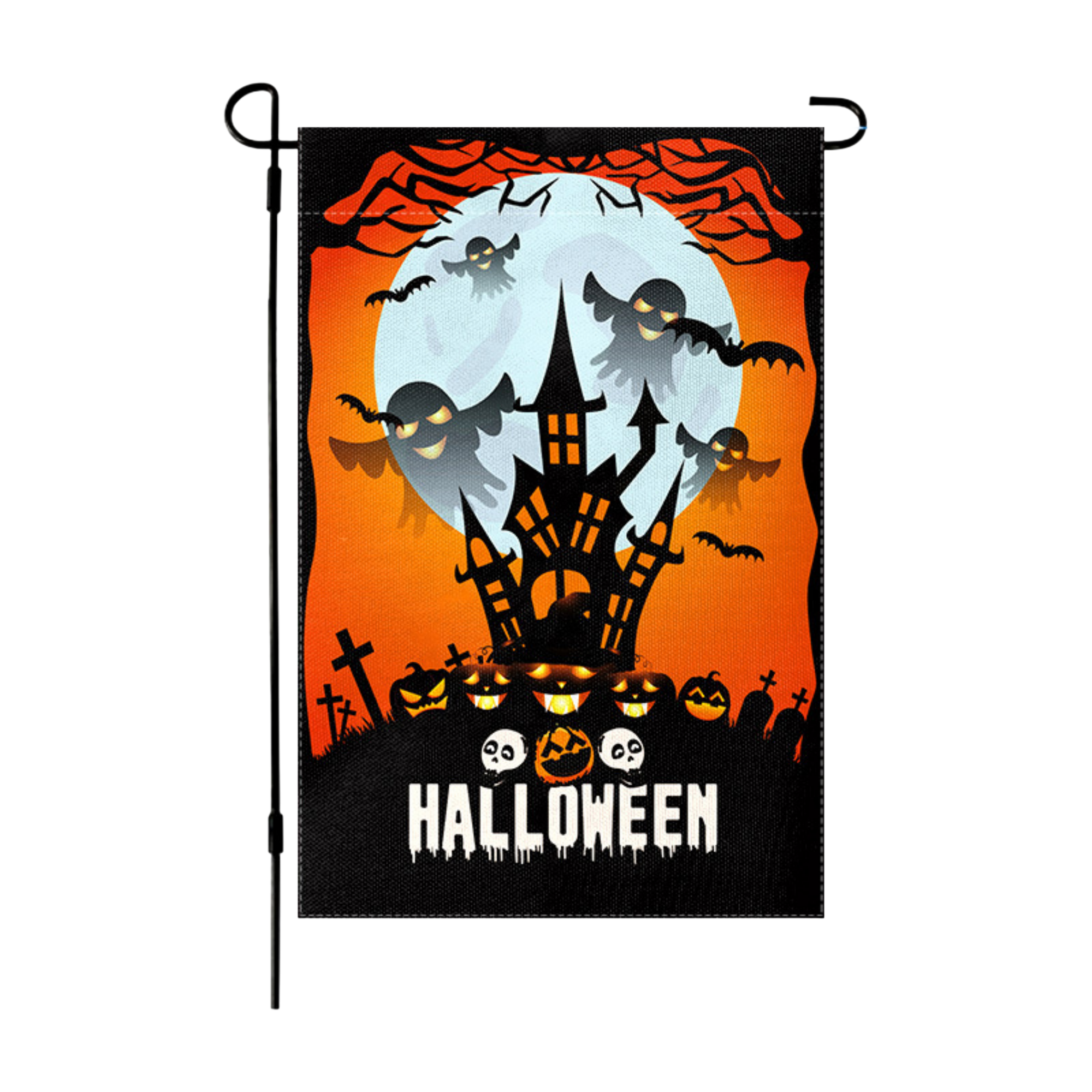 12" x 18" Halloween Christmas garden flag 4
