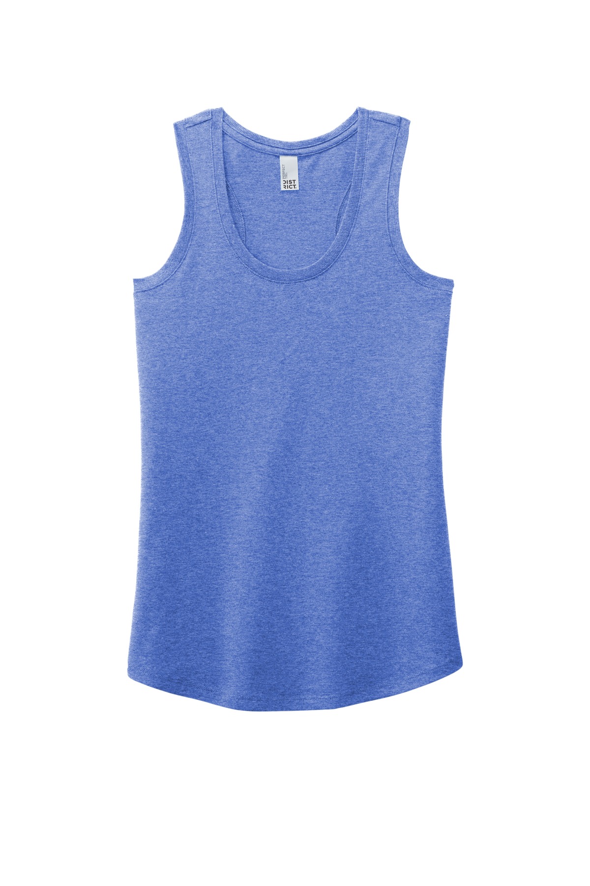 District Women's Perfect Tri Racerback Tank. DM138L 3